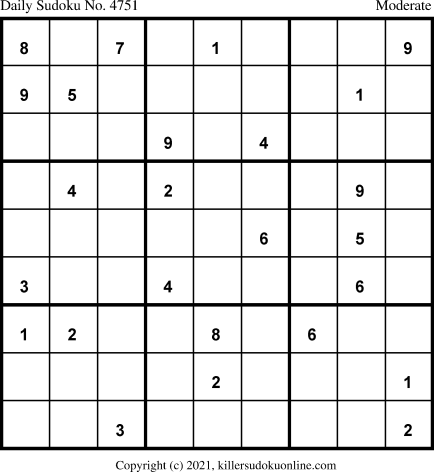 Killer Sudoku for 3/6/2021
