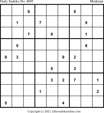 Killer Sudoku for 1/9/2021