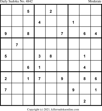 Killer Sudoku for 6/5/2021
