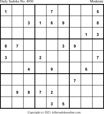 Killer Sudoku for 9/1/2021