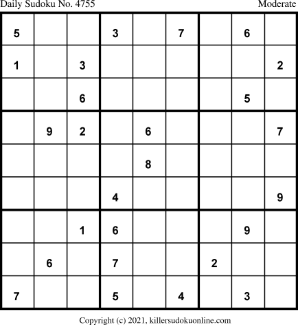 Killer Sudoku for 3/10/2021