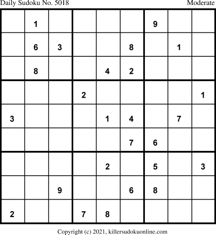 Killer Sudoku for 11/28/2021