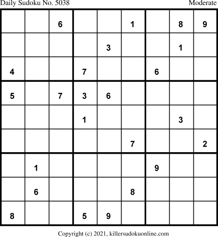 Killer Sudoku for 12/18/2021