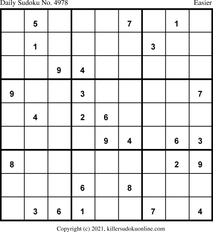 Killer Sudoku for 10/19/2021