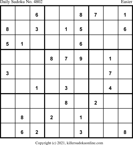 Killer Sudoku for 4/26/2021