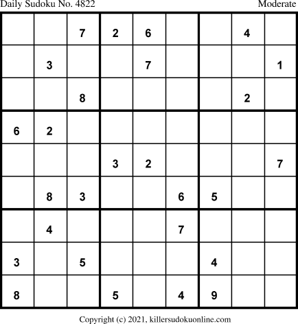 Killer Sudoku for 5/16/2021