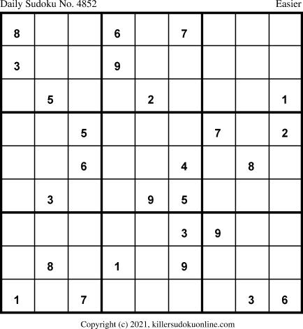 Killer Sudoku for 6/15/2021