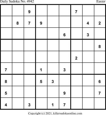 Killer Sudoku for 9/13/2021