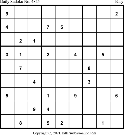 Killer Sudoku for 5/19/2021