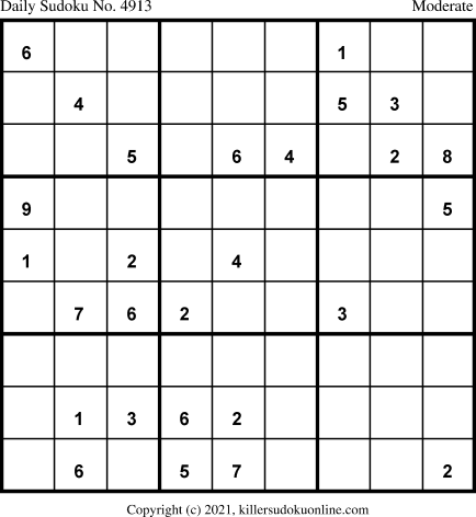 Killer Sudoku for 8/15/2021