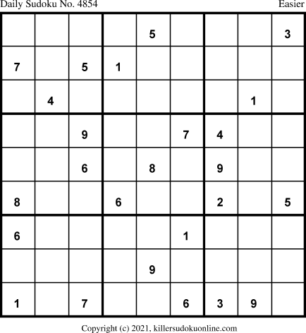 Killer Sudoku for 6/17/2021