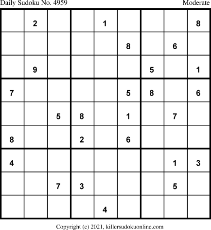 Killer Sudoku for 9/30/2021