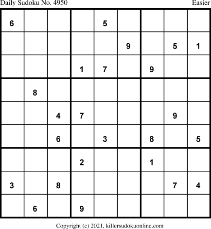 Killer Sudoku for 9/21/2021