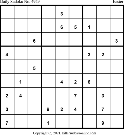 Killer Sudoku for 8/31/2021