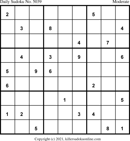 Killer Sudoku for 12/19/2021