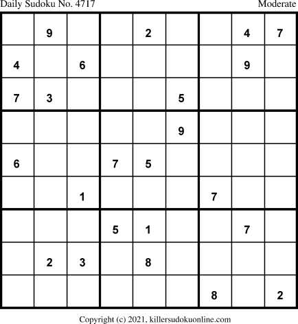 Killer Sudoku for 1/31/2021