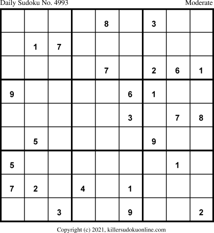 Killer Sudoku for 11/3/2021