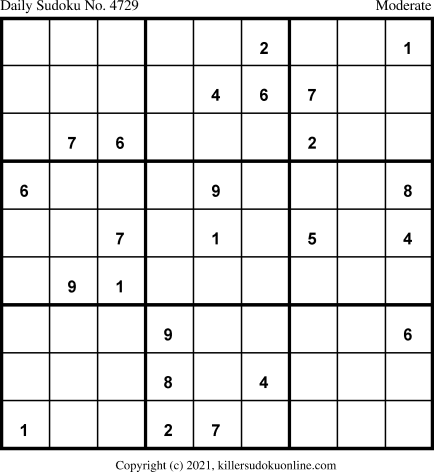 Killer Sudoku for 2/12/2021