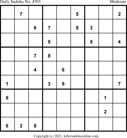 Killer Sudoku for 1/17/2021