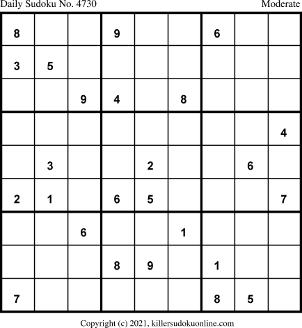 Killer Sudoku for 2/13/2021
