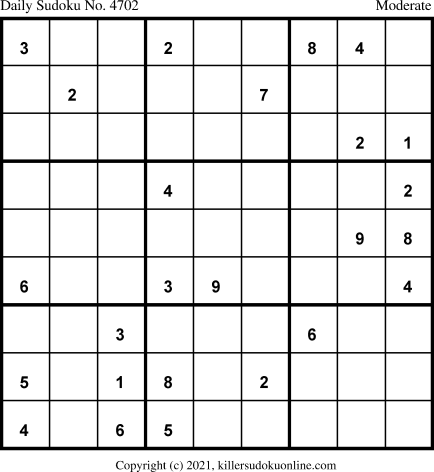 Killer Sudoku for 1/16/2021