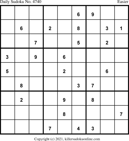 Killer Sudoku for 2/23/2021