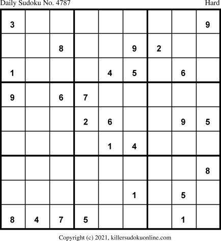 Killer Sudoku for 4/11/2021