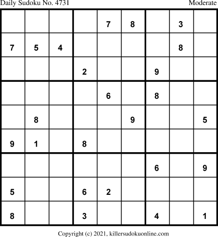 Killer Sudoku for 2/14/2021