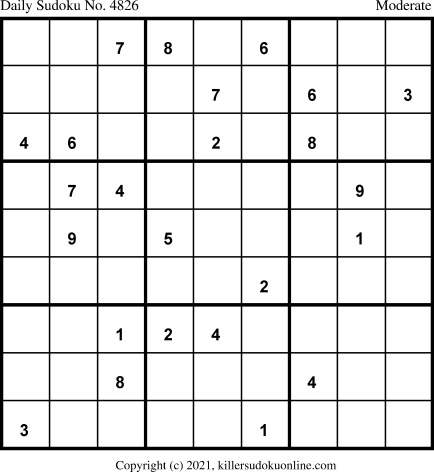 Killer Sudoku for 5/20/2021