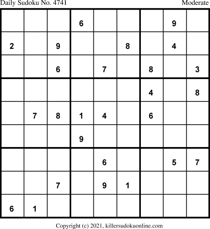 Killer Sudoku for 2/24/2021
