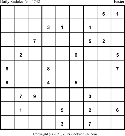 Killer Sudoku for 2/15/2021