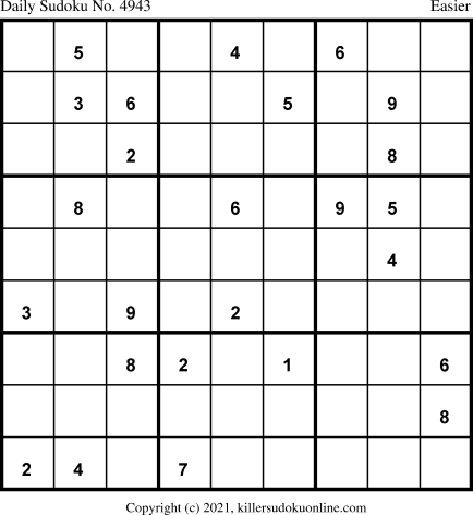 Killer Sudoku for 9/14/2021