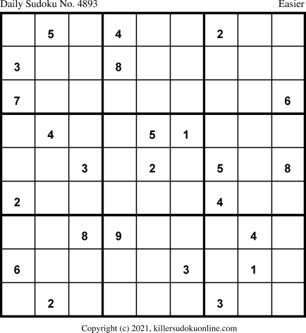 Killer Sudoku for 7/26/2021