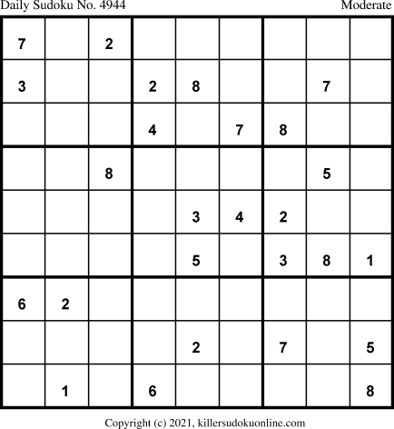 Killer Sudoku for 9/15/2021