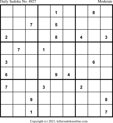 Killer Sudoku for 8/29/2021