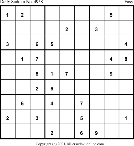 Killer Sudoku for 9/29/2021