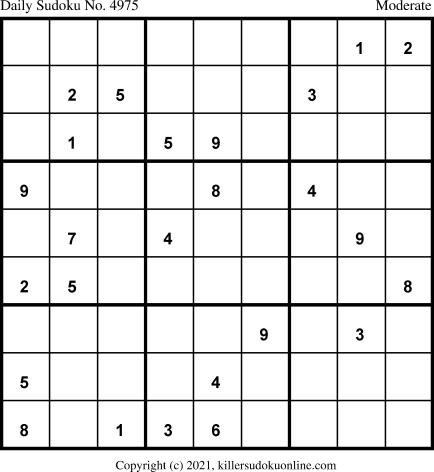 Killer Sudoku for 10/16/2021