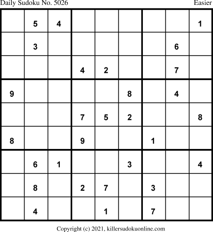 Killer Sudoku for 12/6/2021