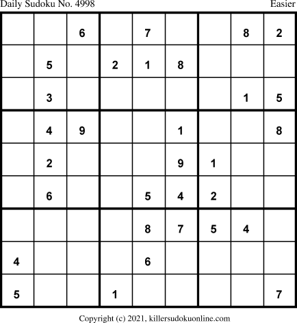 Killer Sudoku for 11/8/2021