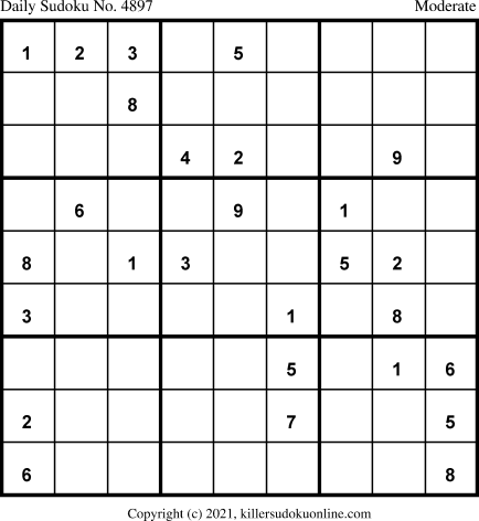 Killer Sudoku for 7/30/2021