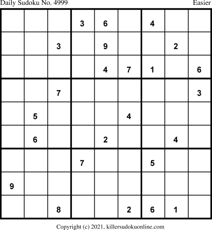 Killer Sudoku for 11/9/2021