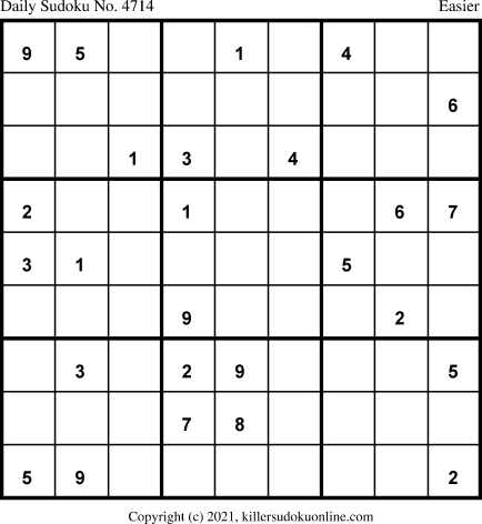 Killer Sudoku for 1/28/2021