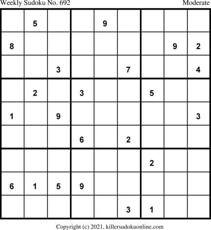 Killer Sudoku for 6/7/2021