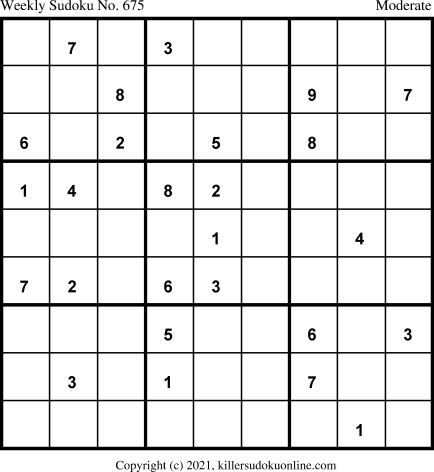 Killer Sudoku for 2/8/2021
