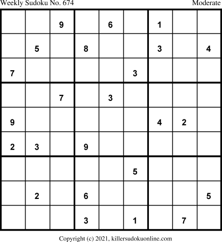 Killer Sudoku for 2/1/2021