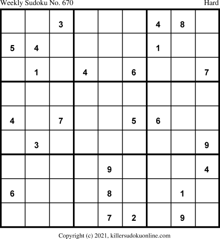 Killer Sudoku for 1/4/2021