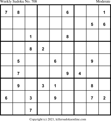 Killer Sudoku for 9/27/2021