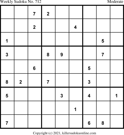 Killer Sudoku for 10/25/2021