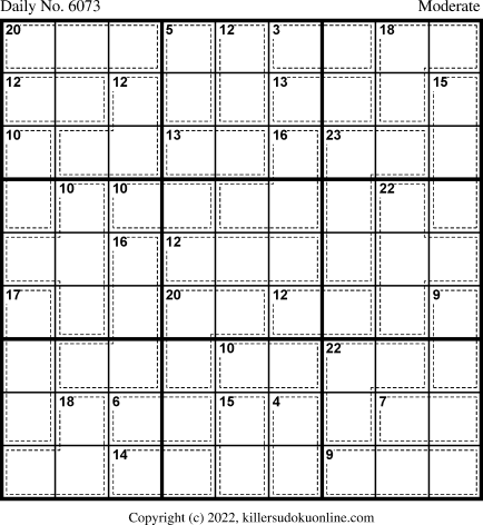 Killer Sudoku for 8/4/2022