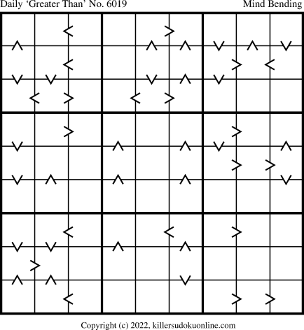 Killer Sudoku for 10/6/2022